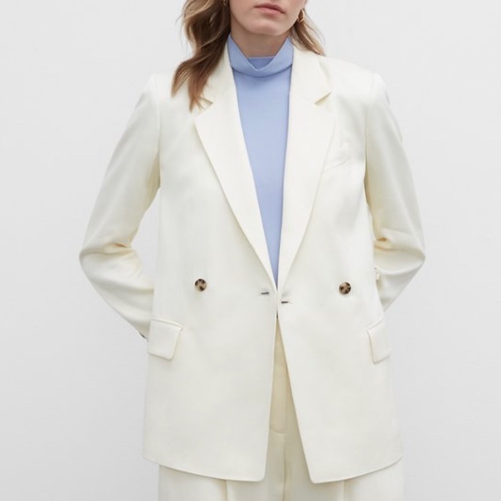 Club Monaco Oversized D-Ring Blazer (XS)